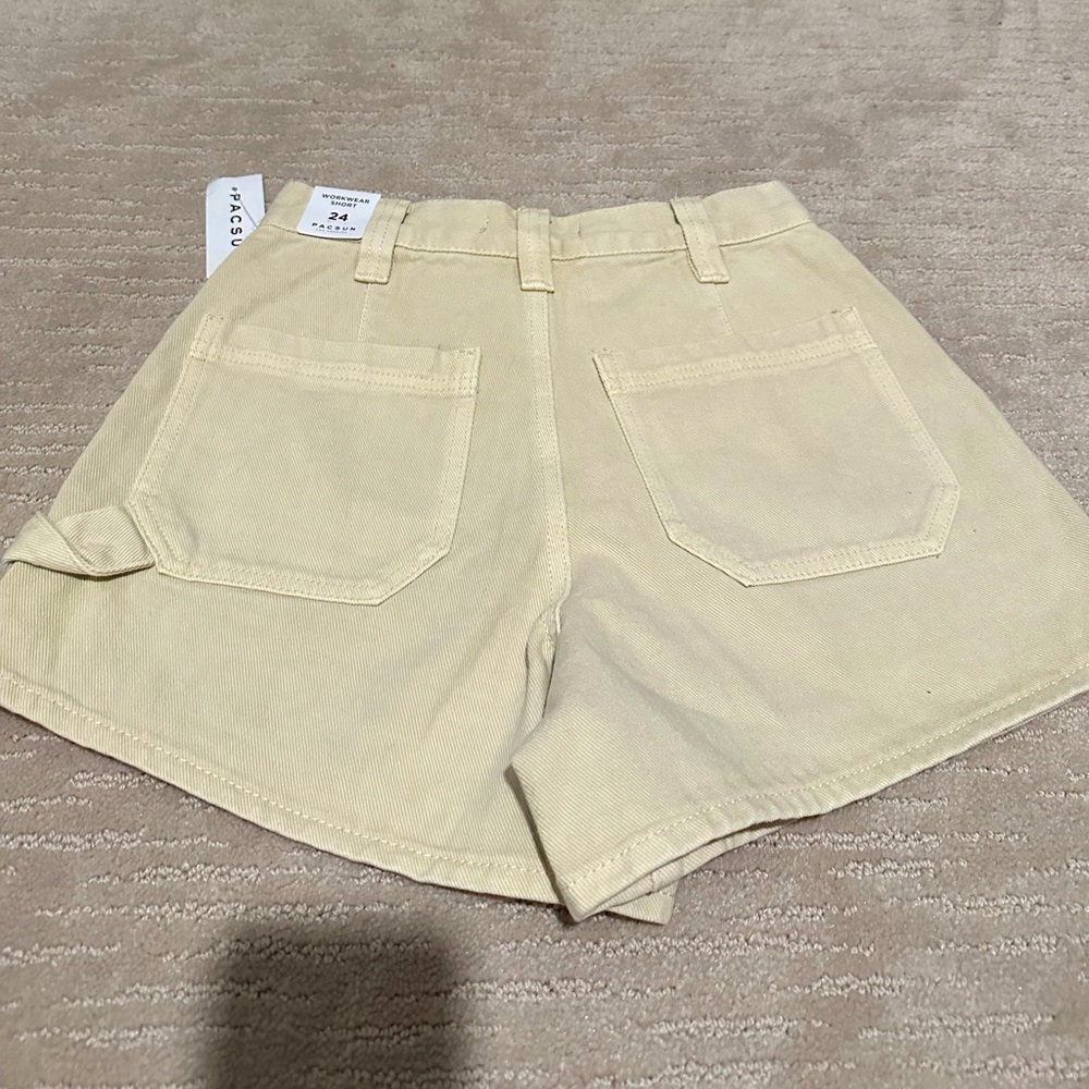 jean shorts never worn